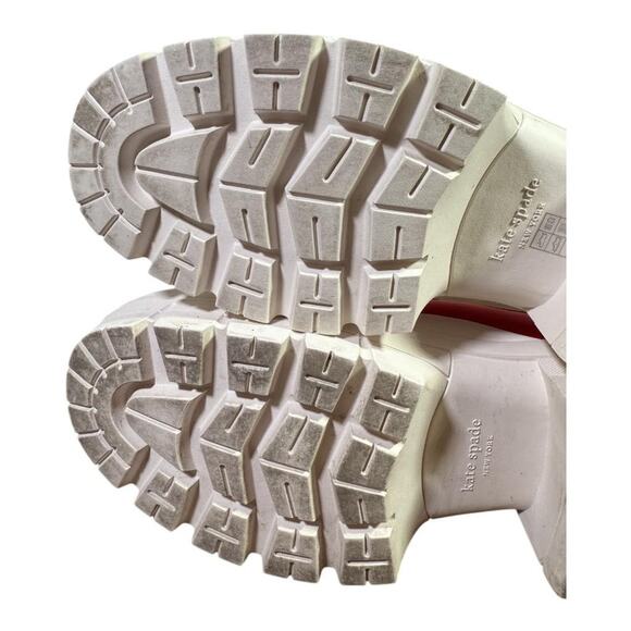 Kate Spade New York Upstate Chunky Red Platform Sneaker Women size 9 - Picture 7 of 9